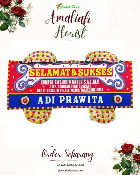 Papan Bunga Ucapan Selamat Blumbangrejo